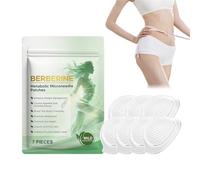 Deep Absorption Microneedle Patches, Rapid Delivery Weight Management, Lazy-Friendly Abdominal Patches, Target Body Sculpting for Home Work Travel, Daily Use for White 10 Pieces