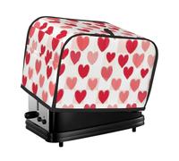 Deep And Shallow Love - Cubierta para tostadora de 2 rebanadas de cocina, para electrodomésticos pequeños con bolsillos, protección contra el polvo y las huellas dactilares