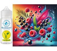 Deep Blue Raspberry Delight - frambuesa, grosella, Curacao aroma concentrado - Vegano - Sasami - 10ml
