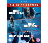 Deep Blue Sea 3-Film Collection [Deep Blue Sea / Deep Blue Sea 2 / Deep Blue Sea 3] [Blu-ray] [2020] [Region Free]