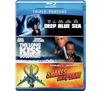 Deep Blue Sea - Long Kiss Goodnight, A - Serpientes en un avión [Blu-ray]