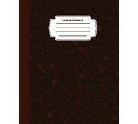 Deep Burgundy Gothic Heart Composition Book: Moody Botanical Vine Journal: Dark Academia Aesthetic Notebook for Poetry Writing, College Students, and ... | 120 College Ruled Pages, 7.5 x 9.25 in