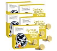 Deep Clean Disposal Tabletten, Spülenreiniger Müllentsorgung Cleaning tablets, Küche Ablauf sauber Pflege, Potente Cocina Foam Cleaner, Fresh Citrus Foam Sink Garbage Disposer Freshener (5pcs)