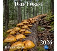 Deep Forest 2026 Calendar: dark, mysterious woodlands and untouched wilderness paths