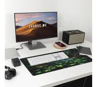 Deep Forest - Alfombrilla grande para mouse de oficina para juegos, duradera, antideslizante, respetuosa con el medio ambiente para mayor comodidad y estabilidad.