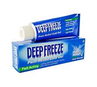 Deep Freeze Gel frío, acción rápida, enfriamiento dirigido, molestias musculares, dolores articulares, tubo de 35 g (paquete de 1)
