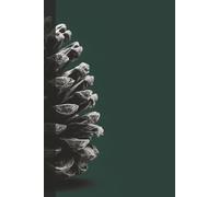 Deep Green Pinecone Journal - Elegant 6 x 9” Notebook, 110 Lined Pages for Writing, Notes, or Daily Journaling: Nature-Inspired Cover - Perfect Gift for Writers, Students, and Stationery Lovers