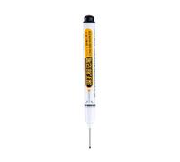 Deep Hole Marker - 33mm Extended Nib Waterproof Construction Pen, Precision Marking Tool Of Long Nose For Wood Metal Glass, Essential Marking Accessory For Carpenters, Builders, DIYers
