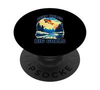Deep Holes Big Goals PopSockets PopGrip Adhesivo