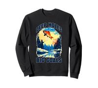 Deep Holes Big Goals Sudadera