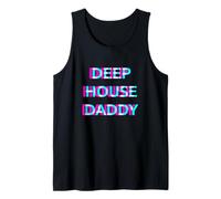 Deep House Daddy EDM Electro Music Festival Dad Father Rave Camiseta sin Mangas
