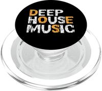 Deep House Music Grunge Letras PopSockets PopGrip para MagSafe