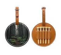 Deep in The Forest - Bolsa de almacenamiento para camisetas de golf estampadas, solo para hombres, material de poliuretano duradero, fácil de llevar, mejora la experiencia de golf