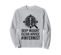 Deep Insight Consejos claros Internista Medicina Interna Sudadera