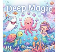 Deep Magic: Livro de Colorir e Aventuras no Fundo do Mar
