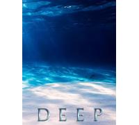 DEEP: Ocean Decor Book for Display. Luxury Oversized Modern Accent for Coffee Tables & Shelves, Designed to Pair Beautifully with Glass Fish, Coral & Coastal Accessories. 400 Dotted Numbered Pages