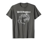 Deep Purple Battle Rages On Camiseta, Hombre, Asfalto, L