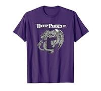 Deep Purple Battle Rages On Camiseta, Hombre, Morado, 3XL