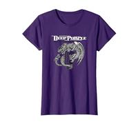 Deep Purple Battle Rages On Camiseta, Mujer, Morado, XS