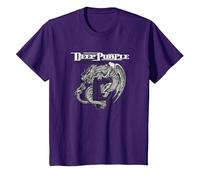 Deep Purple Battle Rages On Camiseta, Niños, Morado, 6 años