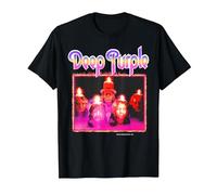 Deep Purple Burn Camiseta, Hombre, Negro, 4XL