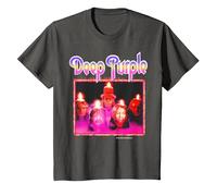 Deep Purple Burn Camiseta, Niños, Asfalto, 12 años