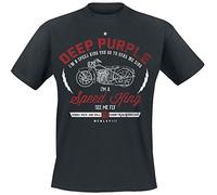 Deep Purple Camiseta Speed King para Hombre