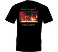 Deep Purple Made In Japan t-Shirt Hard Rock Band Black