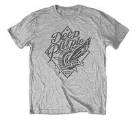 Deep Purple - T-Shirt # L Unisex Grey # Machine Head