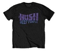 Deep Purple - T-Shirt # M Unisex Black # Hush