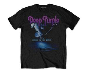 Deep Purple - T-Shirt # S Black Unisex # Smoke on the Water