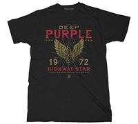 Deep Purple - T-Shirt # S Unisex Black # Highway Star