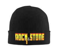 Deep Rock, Galactic Rock y Piedra, Gorro de Punto de Piedra, Gorro de Invierno, Gorro de acrílico cálido para Juegos de Hip Hop, Hombres, Mujeres Regalo de cumpleaños