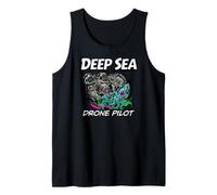 Deep Sea Drone Pilot ROV Submarine Squid Camiseta sin Mangas