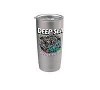 Deep Sea Drone Pilot ROV Submarine Squid Vaso térmico de acero inoxidable de doble pared