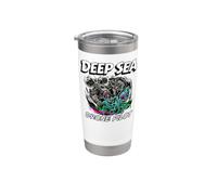Deep Sea Drone Pilot ROV Submarine Squid Vaso térmico de acero inoxidable de doble pared