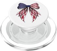 Deep Sea Fishing Fisherman 4 de julio bandera estadounidense PopSockets PopGrip para MagSafe