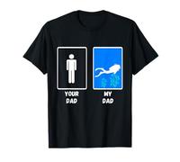 Deep Sea Scuba Diver Dad Diving Snorkeling Dive Diving Camiseta