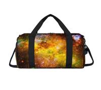 Deep Space in Galaxy - Bolsa deportiva con compartimento para zapatos, diseño de galaxia, bolsas de fin de semana, viajes, gimnasio, organizador de equipaje para mujeres, hombres, niños y niñas