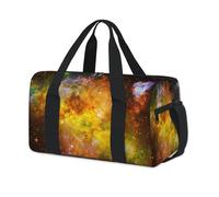 Deep Space in Galaxy - Bolsas de lona deportivas para niños, niñas, mujeres, hombres, diseño de galaxia, bolsa de viaje para fin de semana, bolsa de viaje para llevar al gimnasio, bolsas de lona