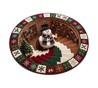 Deep Swirl Optical Illusion Circular Mat | Soft Optical Illusion Carpet | Non-Slip Holiday RugRound Decoration Mat Christmas Kitchen Rugs For Bathroom Bedroom Living Room Home Door Area Floor Village