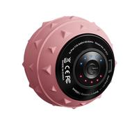 Deep Tissue Massage Ball, Relaxation Muscle Massager, Skin-Friendly Electric Fitness Roller, Deep Tissues Massaging Tool, Ideal for Neck, Legs, Waist, Back, Portable, Blue/Pink