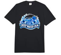 Deep Water Calm Aquagym en Agua Profunda Comfort Colors Adult Heavyweight T-Shirt