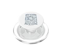 Deep Waters Isaías 43 Verso bíblico de fe Cristiana Junto al mar PopSockets PopGrip para MagSafe