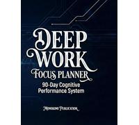 DEEP WORK FOCUS PLANNER: 90-Day Cognitive Performance System for High-Output Work