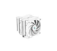 DEEPCOOL - AK620 - R-AK620-WHNNMT-G-1 - Disipador de CPU - 120 mm - Blanco - 2 ventiladores PWM - 6 Caloductos - TDP 260W