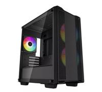 DeepCool CC360 ARGB Mid Tower MATX Cristal Templado USB 3.0 Negro