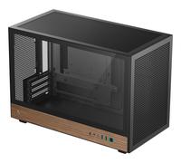 Torre DeepCool CH260 WOOD Micro ATX Negro Madera Vidrio Templado Gaming