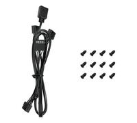 DeepCool - FL12-3 in 1 Carcasa del ordenador Ventilador 12 cm Negro 3 pieza(s)