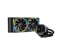 Refrigeración Líquida DeepCool LM240 240 mm 2 Ventiladores LED RGB Negra